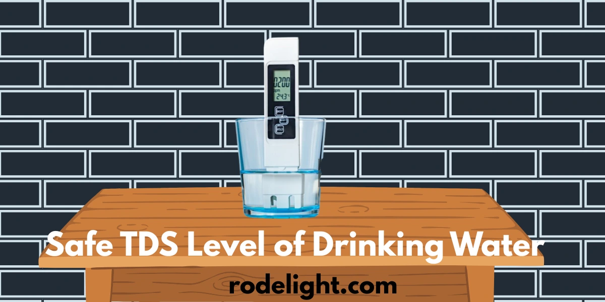 safe tds level of drinking water