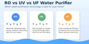 Ro vs UV vs UF water purifier Who is best in all 3